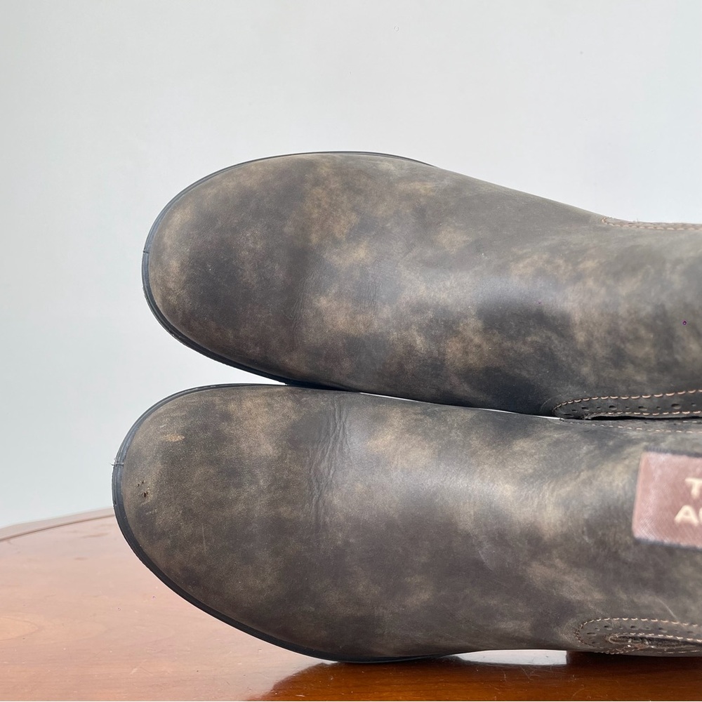 Blundstone Women's 1351 High Top Rustic Brown Leather Chelsea Boots | AU 7 - Picture 6 of 8